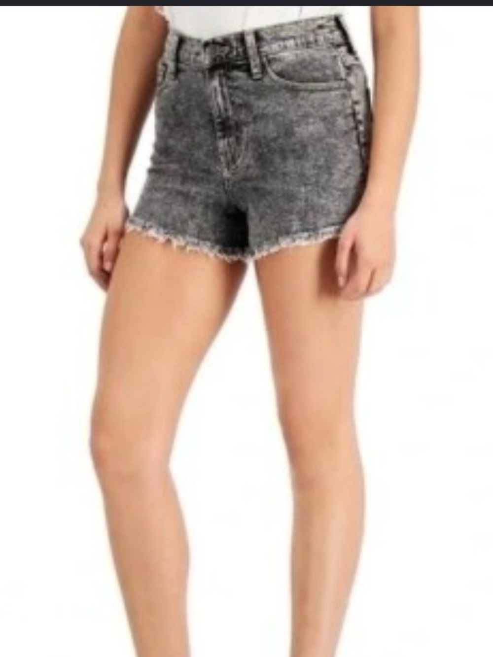 Kendall + Kylie Drifter High Rise Cut Off Shorts